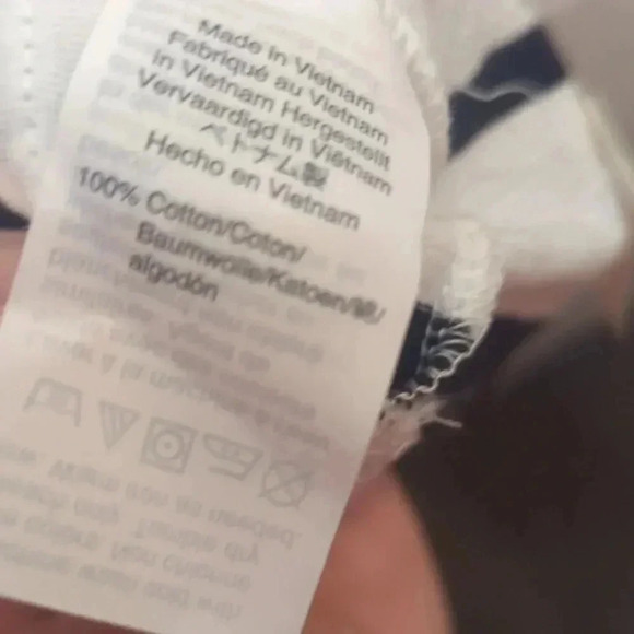 Madewell Whisper Cotton V-Neck Pocket Tank in Creston Stripe - Picture 7 of 8